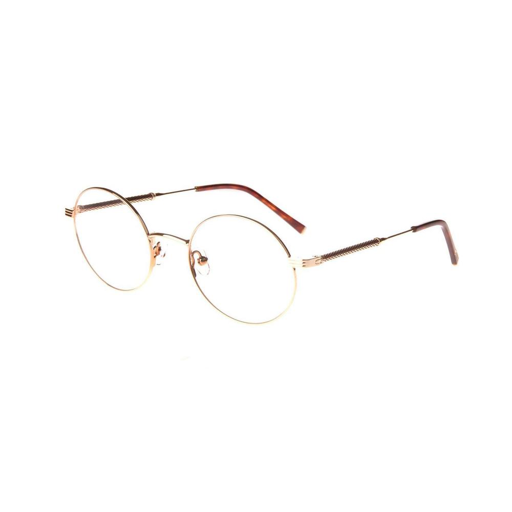 NEW VOLO Thin & Light Gold MUSTANG Eyeglasses 48mm with Case